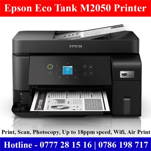 Epson M2050 Printer Price in Sri Lanka | Monochrome EcoTank All-in-One Printer | srilankapricelist.com Epson M2050 Printer Price in Sri Lanka | Monochrome EcoTank All-in-One Printer | srilankapricelist.com