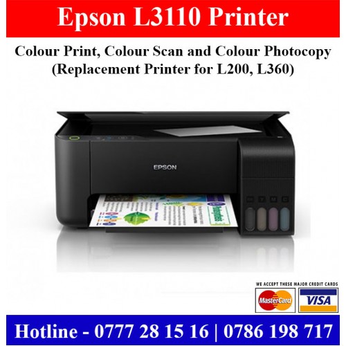 Epson L3110 Printer Ink Price In Sri Lanka