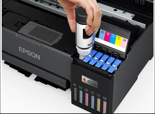 Epson L8050 Printer Sri Lanka easy ink refilling. Epson EcoTank L8050 Printer